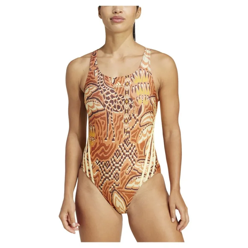 adidas Maillot de bain Farm Rio 3 Stripes Haute Qualité
