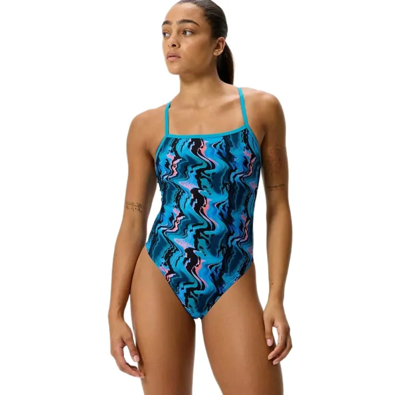 Speedo Maillot de bain Female Printed Web Back Remise