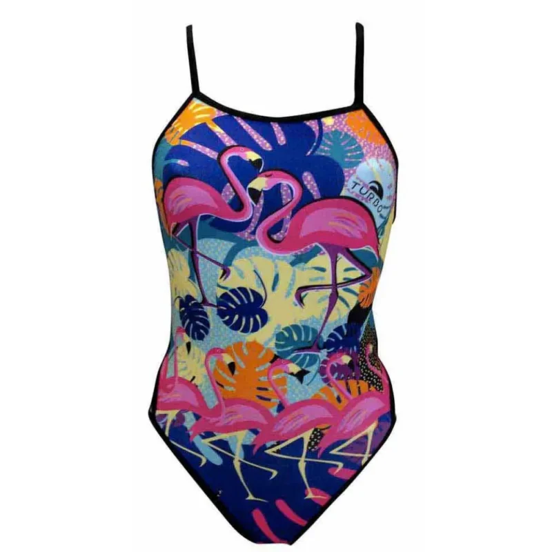 Expédié Aujourd'hui Turbo Maillot de bain Flamingo