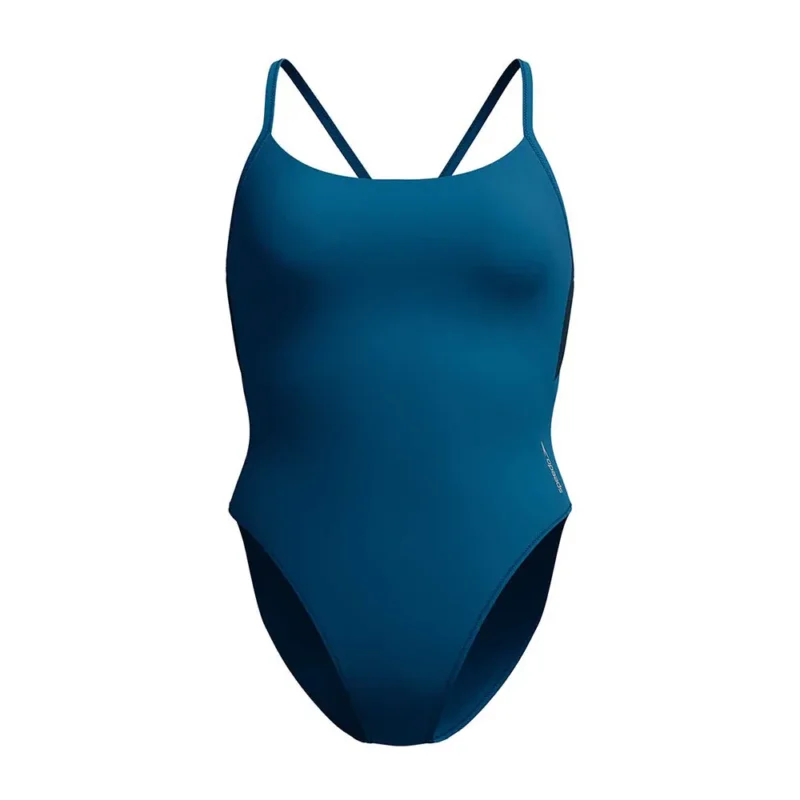 Speedo Maillot de bain Solid Racerback Retour Gratuit