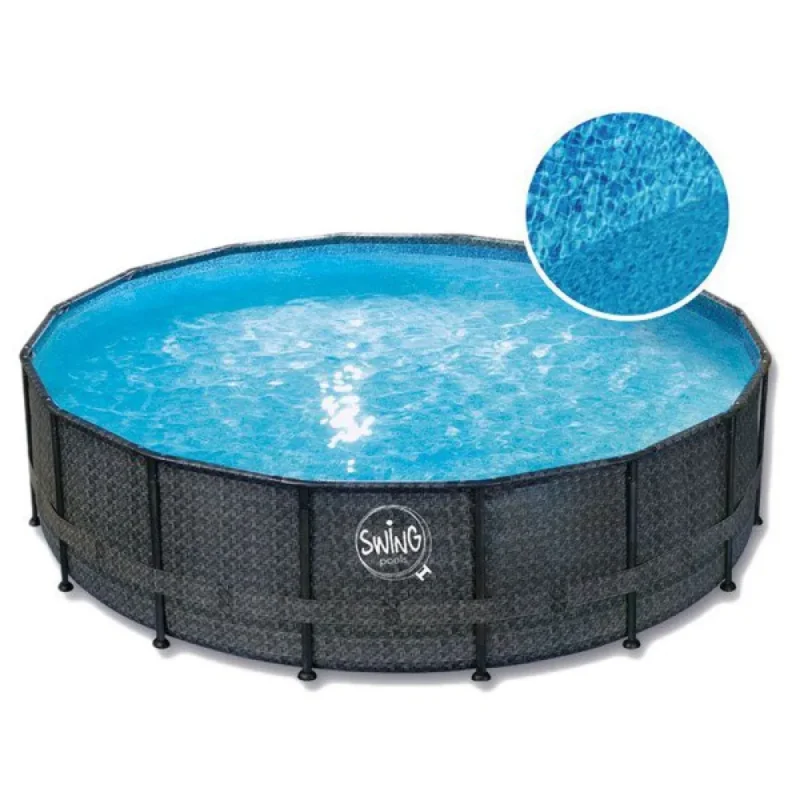 Mountfield Swing Piscine à cadre en osier Elite Affaire À Saisir