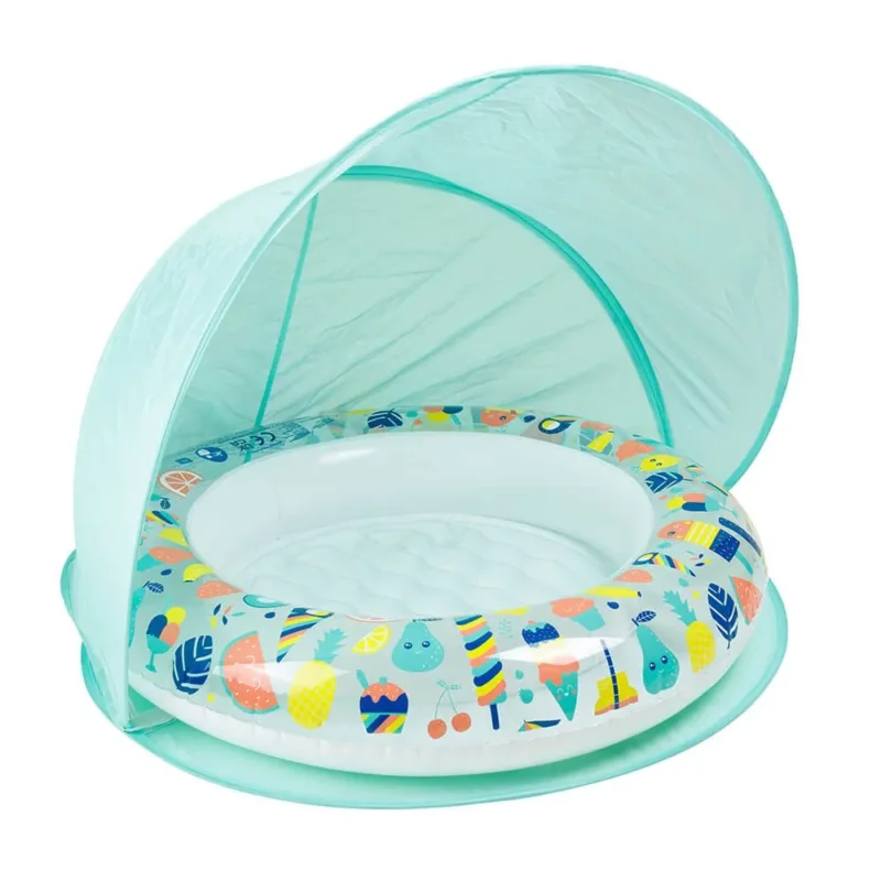 Prix Choc Eurekakids Piscine gonflable pour bébé avec parasol-bonjour l´été