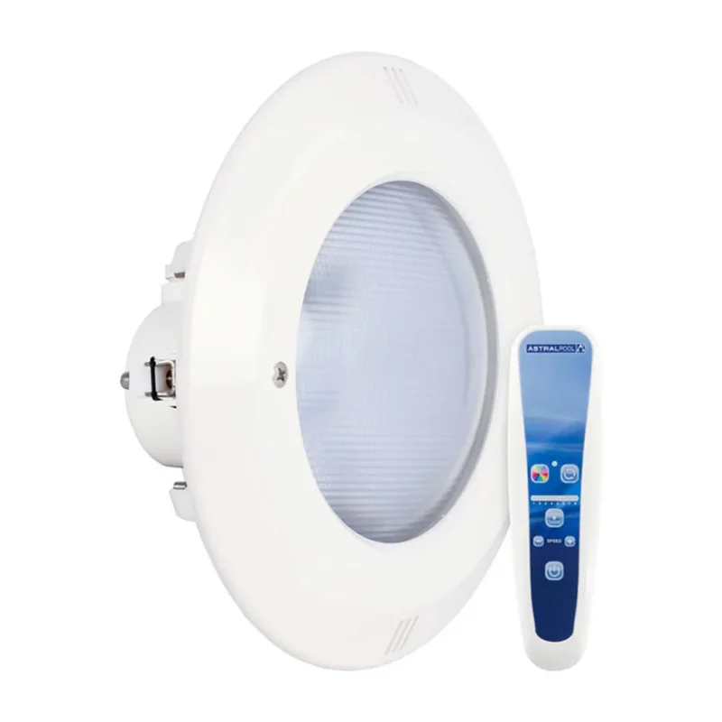 Nouvelle Collection Astralpool Projecteur LumiPlus Essential PAR56 LED RGB 1100 lumens + RC 1100 22W