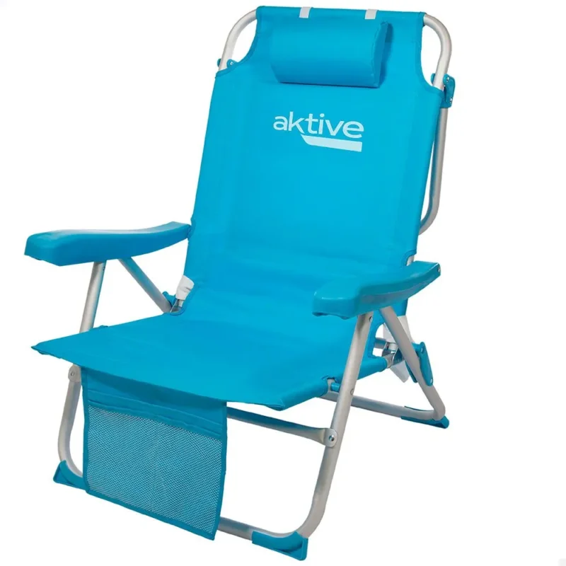 Aktive Sac à Dos Chaise Pliante 5 Positions Aluminium 66x58x80 cm Achetez Aujourd'hui