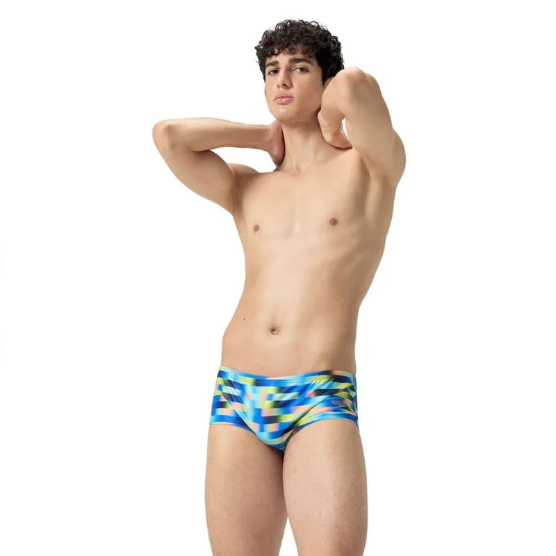 Dernière Chance Speedo Slip de bain Allover Digital 14cm