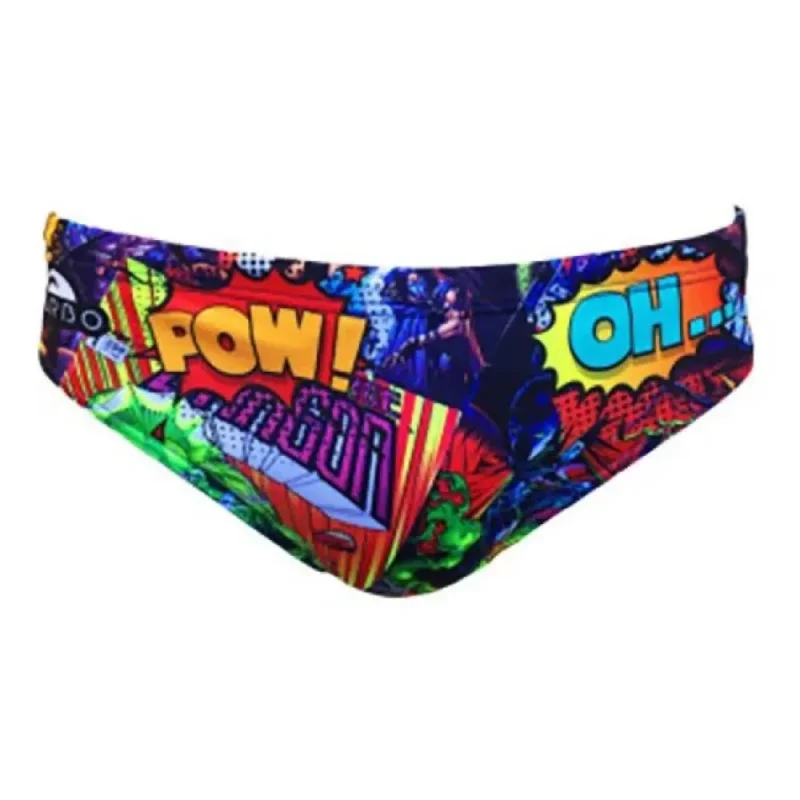 Bon Marché Turbo Slip de bain Comic