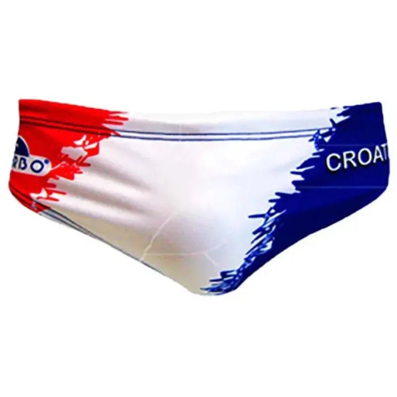 Achat Immédiat Turbo Slip de bain Croatia Waterpolo