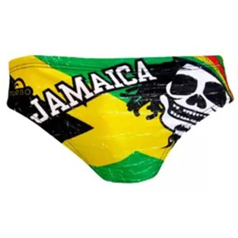 Turbo Slip de bain Jamaica Skull Vintage 2013 Waterpolo Solde