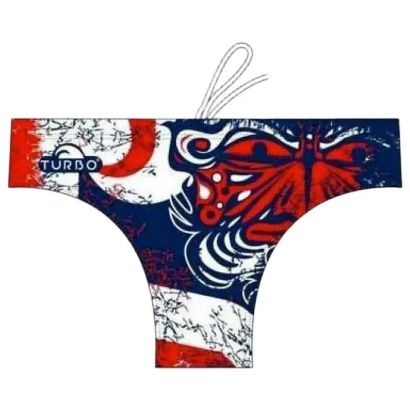 Satisfait Ou Remboursé Turbo Slip de bain Maori Flags