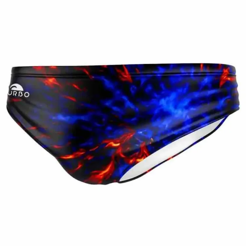 Turbo Slip de bain Red Blue Fire Dernière Chance