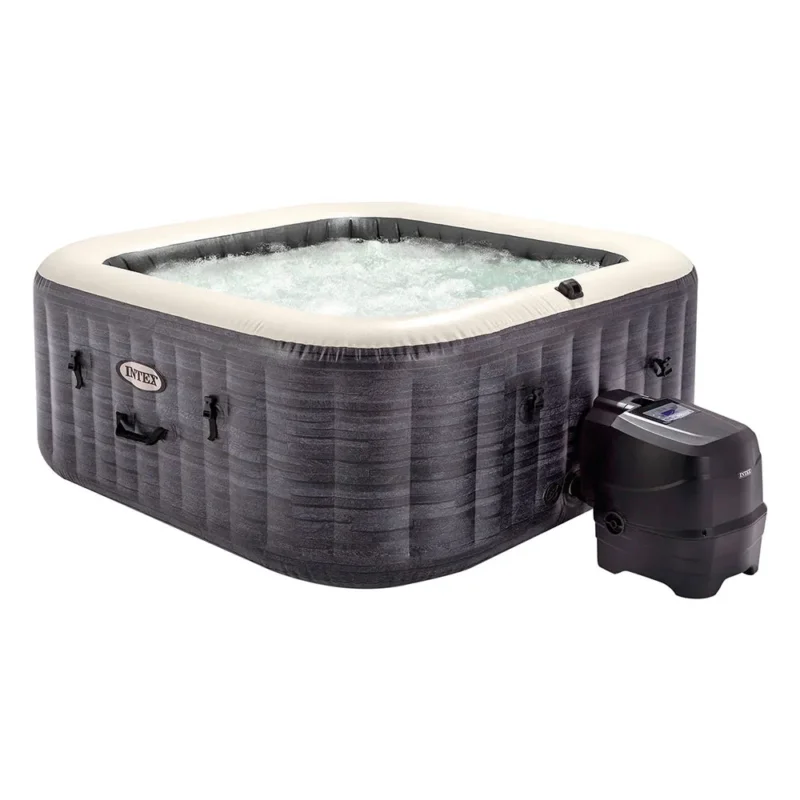 Bon Plan Intex Spa gonflable Greystone Deluxe 175x175x71 cm
