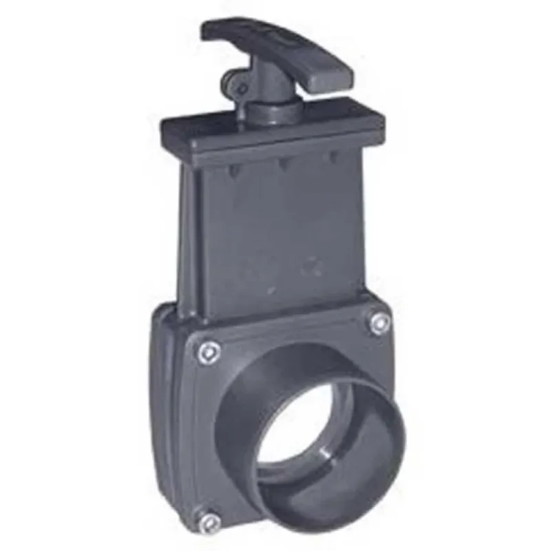 Cepex Vanne à guillotine 43578 Ø110x110 avec embout solvant Usine Directe