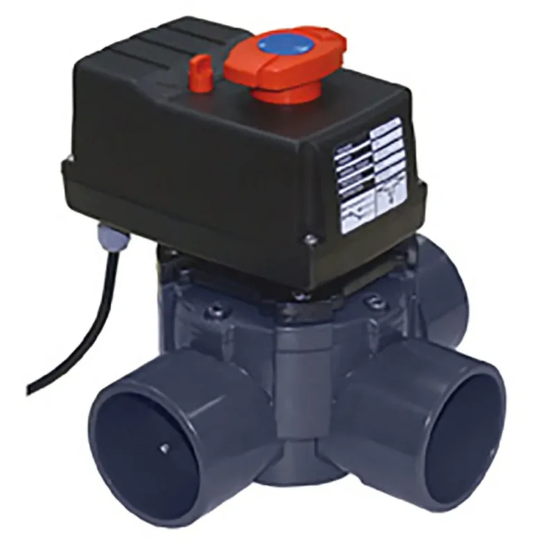Cepex Vannes à disque rotatif électriques 41864 230 V CA 90º Ø63-75 Commander Maintenant