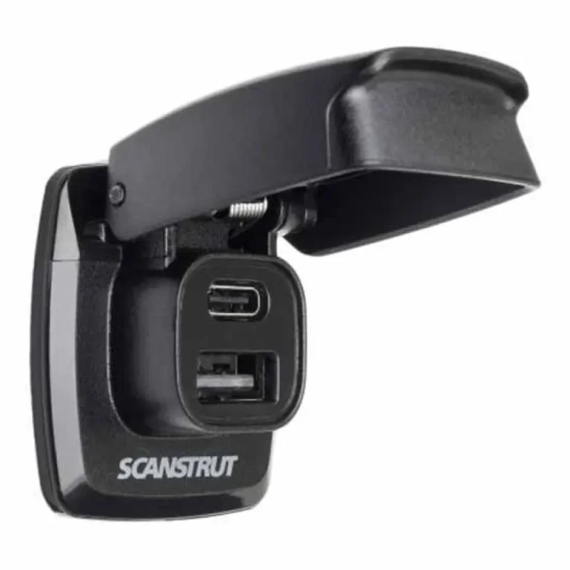Achetez Aujourd'hui Scanstrut 1xUSB-A et 1xUSB-C 12/Flip Pro Charge Rapide Double Prise USB 24V