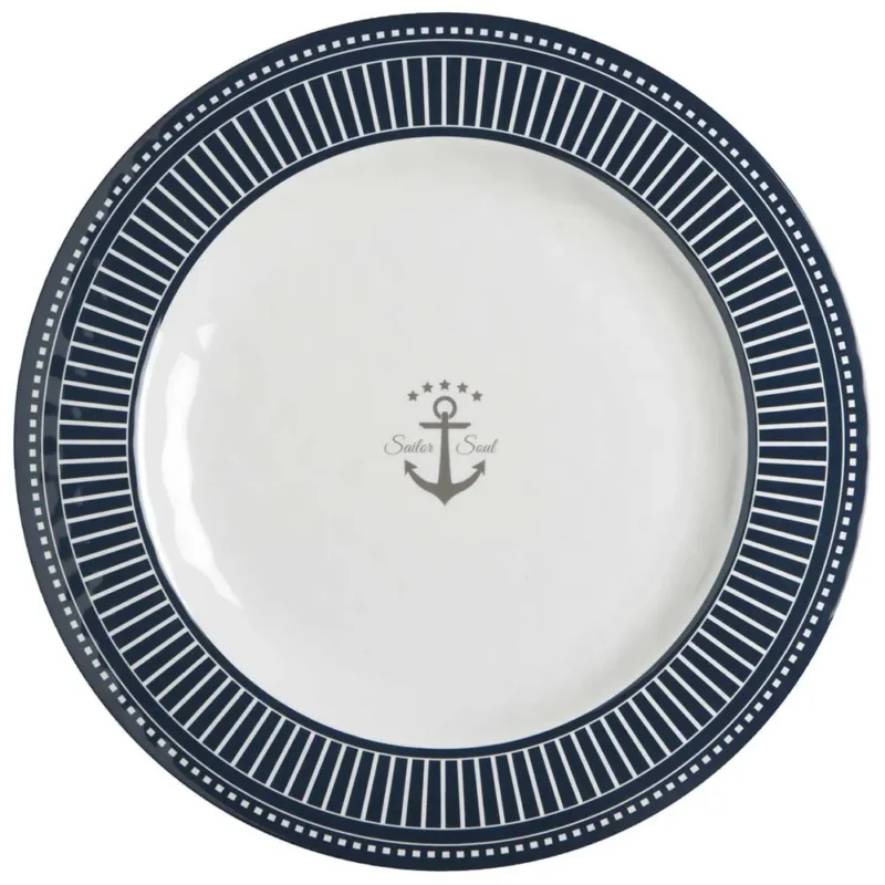 Quantité Limitée Marine Business Assiettes Plates Marin 6 unités