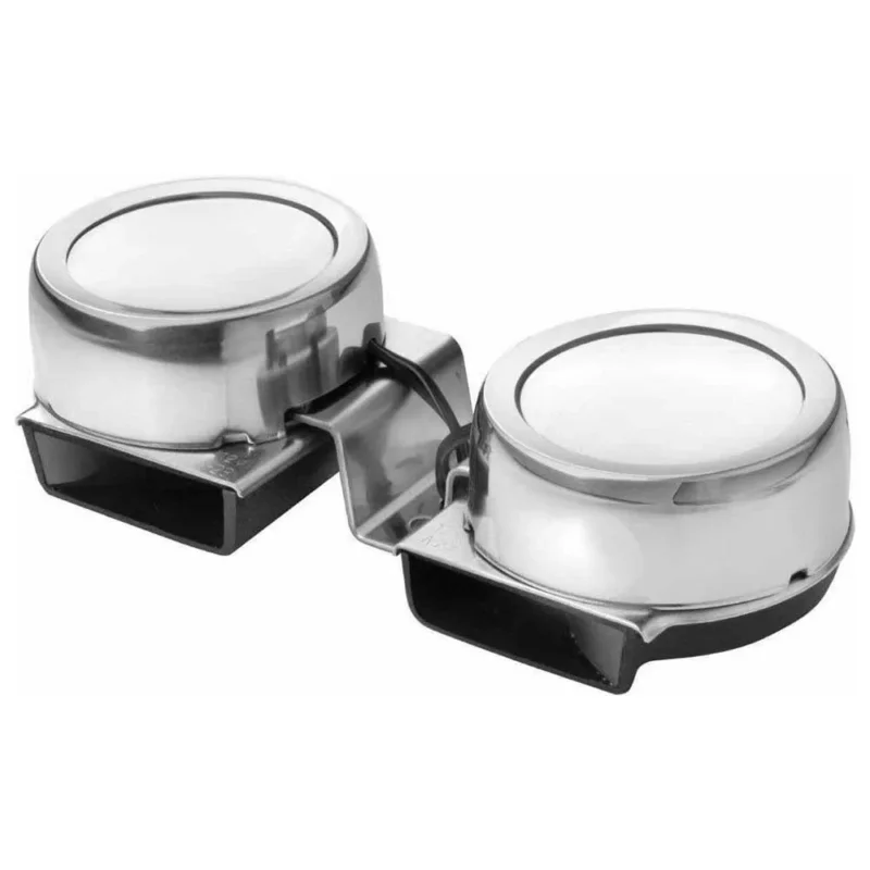 Seulement Aujourd'hui Vetus Avertisseur sonore marin électrique double Inox aigu/grave 12V 12V