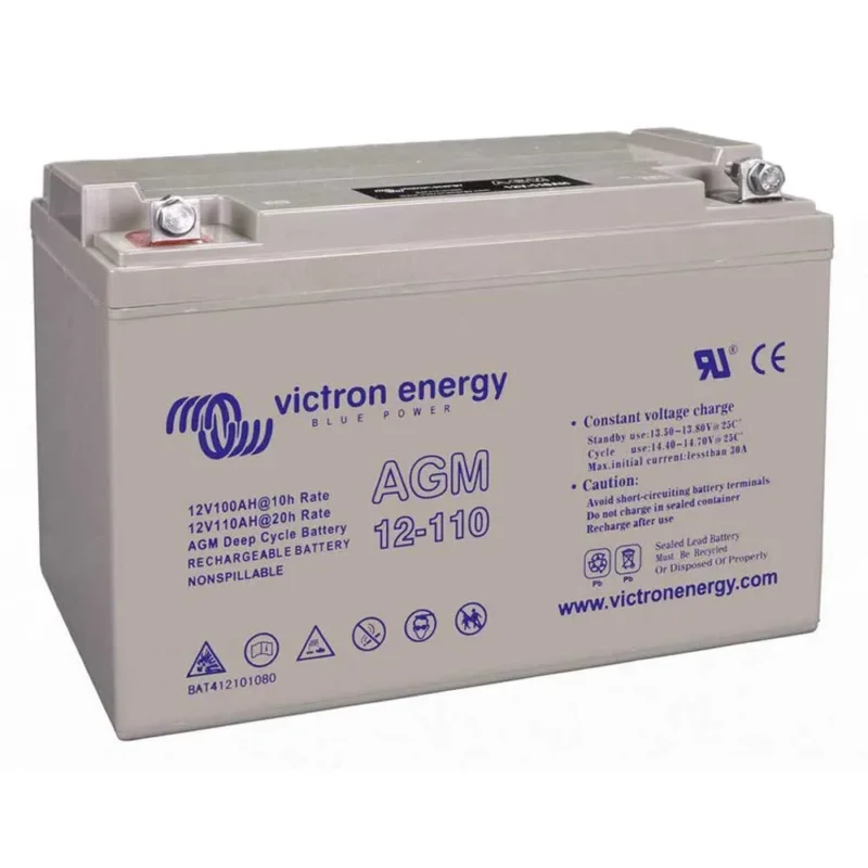 Victron Energy Batterie AGM 12V 110Ah Nouveauté