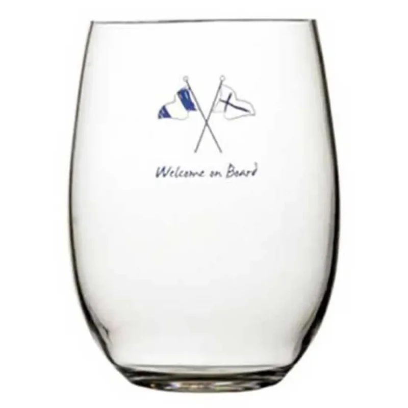 Meilleure Vente Marine Business Bienvenue à bord Gobelet Tritan Soft Drink 590ml 6 unités