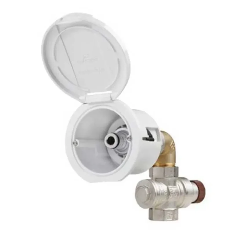 Plastimo Boîtier de connecteur droit carré d´entrée d´eau Haute Qualité