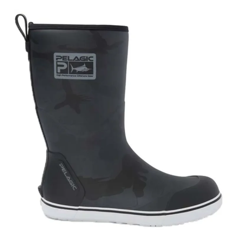 Nouvel Arrivage Pelagic Bottes Long Shore Deck Fish Camo