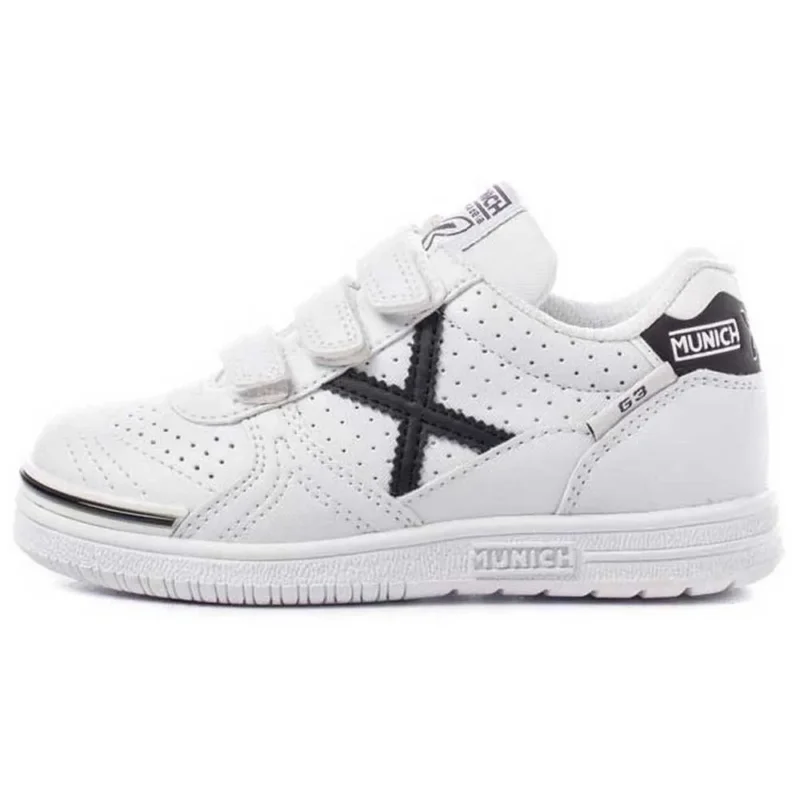Meilleure Vente Munich Chaussures de futsal G3 Profit Velcro IN