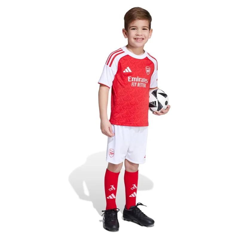 adidas Ensemble Junior à manches courtes Domicile Arsenal 25/26 Mini Meilleure Vente