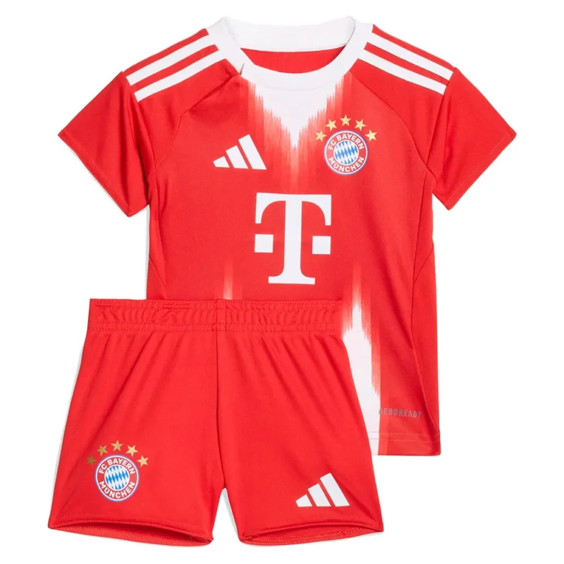 Promotion Saisonnière adidas Ensemble Junior à manches courtes Domicile FC Bayern 25/26 Baby