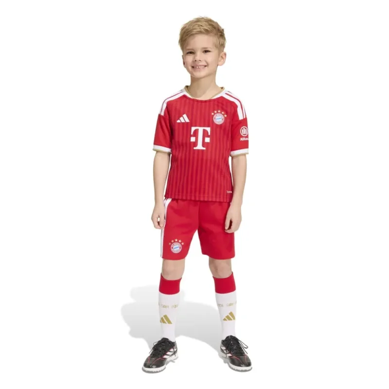 adidas Ensemble Junior à manches courtes Domicile FC Bayern Munich 26/27 Prix Choc