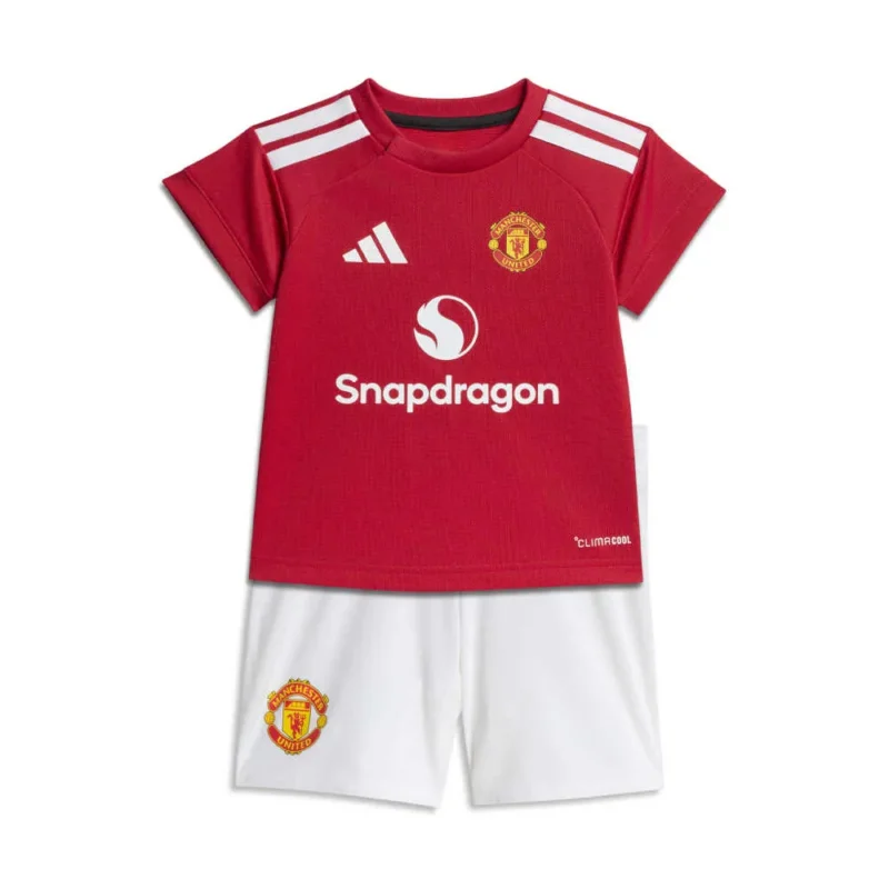 Dernière Chance adidas Ensemble Junior à manches courtes Domicile Manchester United 26/27 Baby