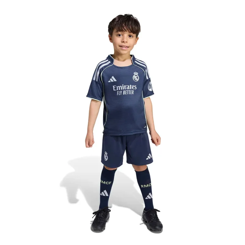 Vente Flash adidas Ensemble Junior à manches courtes Loin Real Madrid 25/26 Mini