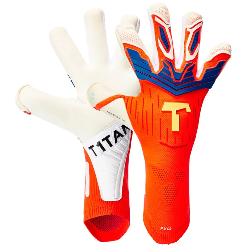 Populaire T1tan Gants de gardien de but Alien Gravity Red 2.0