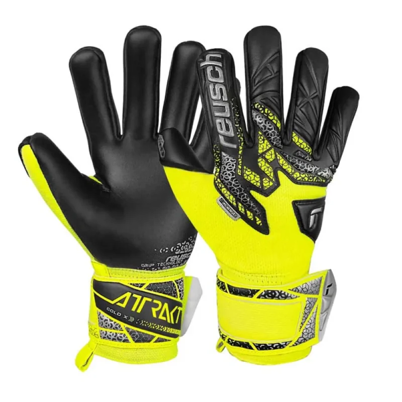 Reusch Gants de gardien de but junior Attrakt Gold X NC Commander Vite