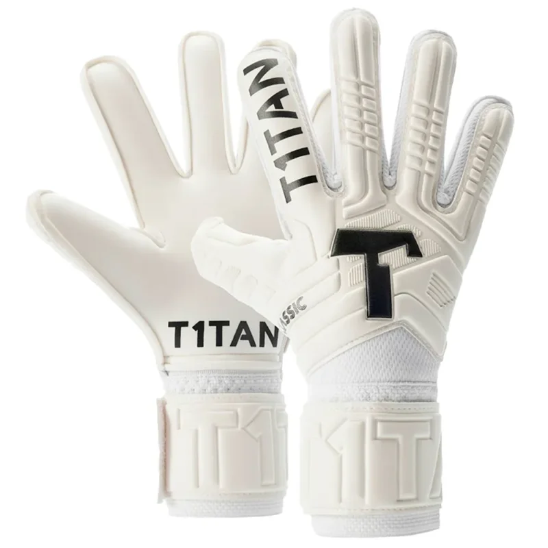 T1tan Gants de gardien de but junior avec protection des doigts Classic 1.0 Bon Plan