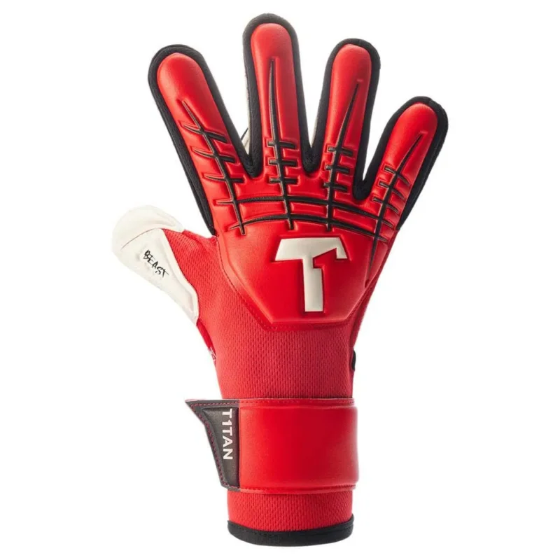 Expédition Rapide T1tan Gants de gardien de but junior Red Beast 3.0