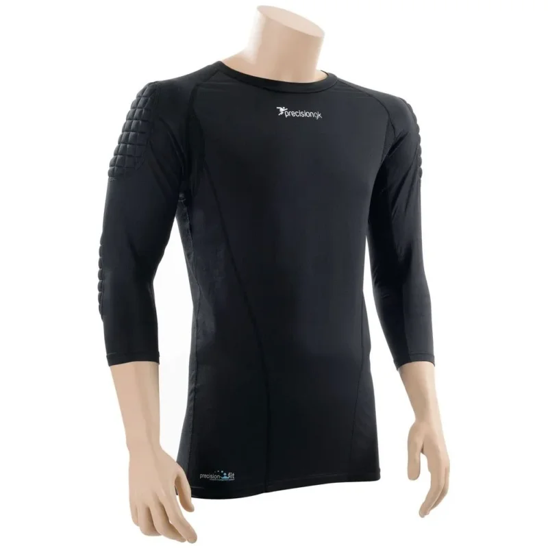 Prix Réduit Precision Maillot de protection à manches longues Padded Baselayer Goalkeeper