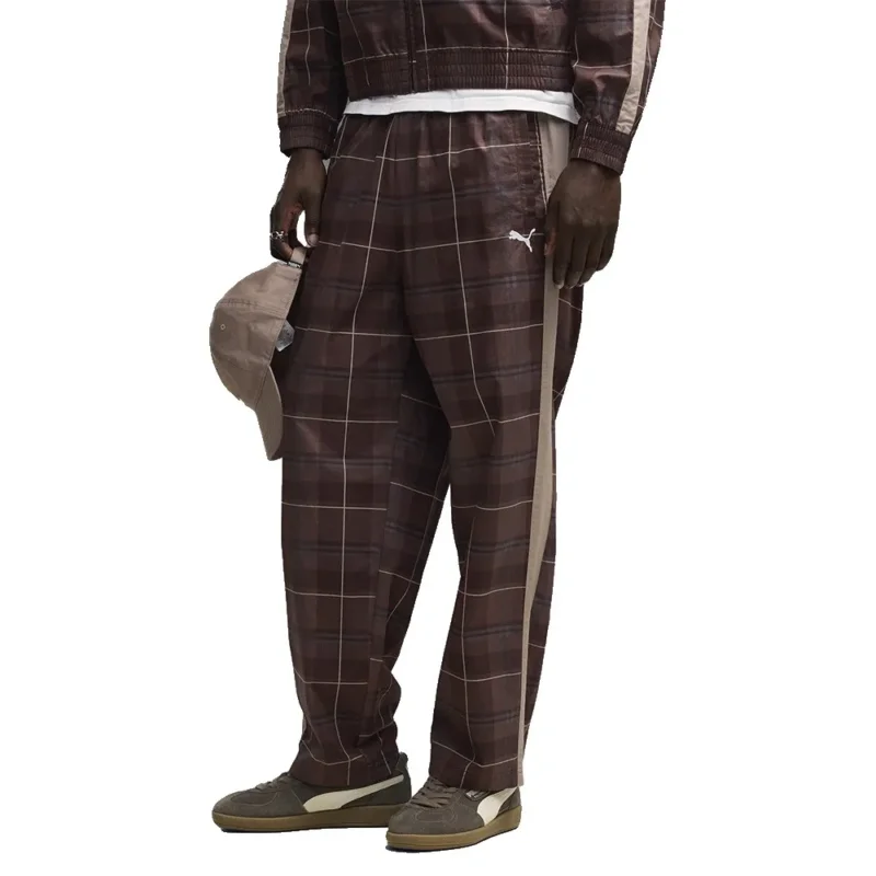Offre Du Jour Puma Pantalon de survêtement T7 Relaxed Tartan Woven Op