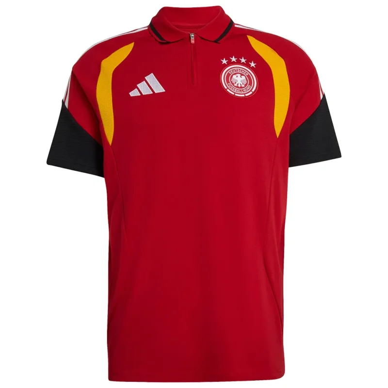 adidas Polo à manches courtes Germany 26/27 Tiro Solde