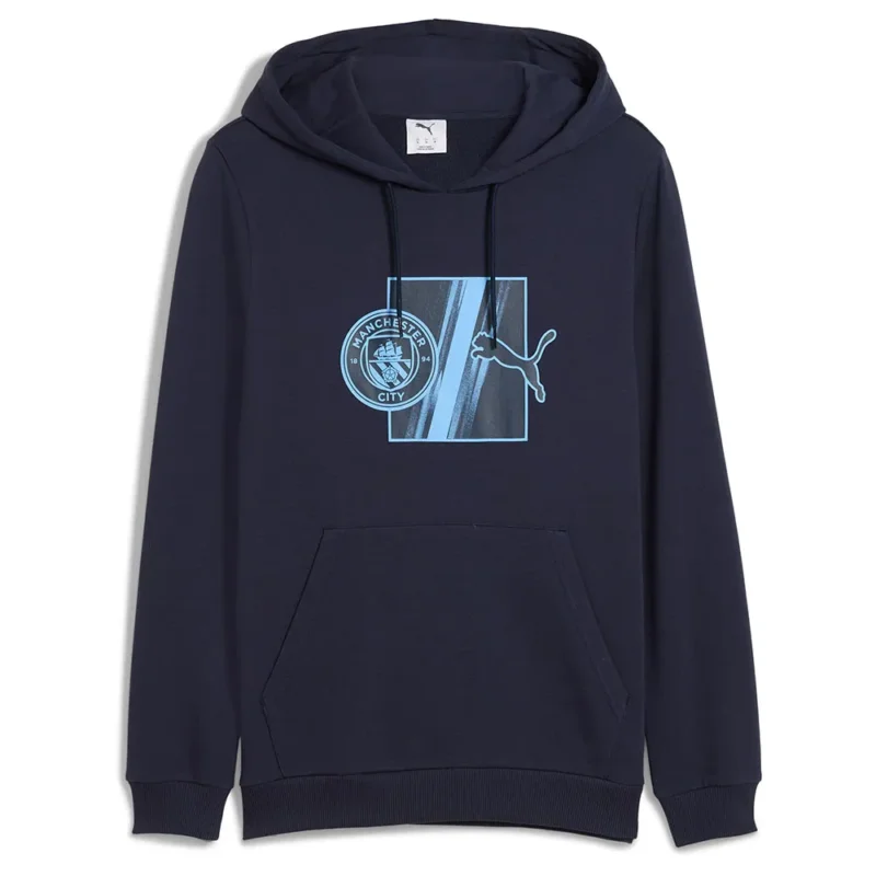 Offre Exclusive Puma Sweat à capuche Manchester City FC Football Culture 25/26