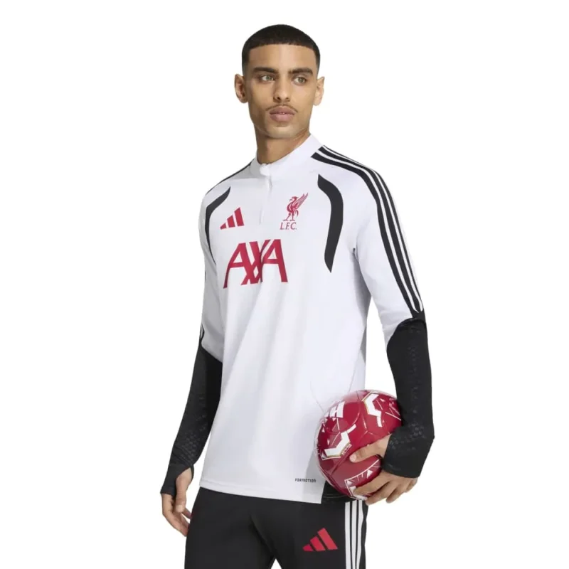 adidas Sweat à demi-zip Entraînement Liverpool FC 26/27 Tiro Réduction