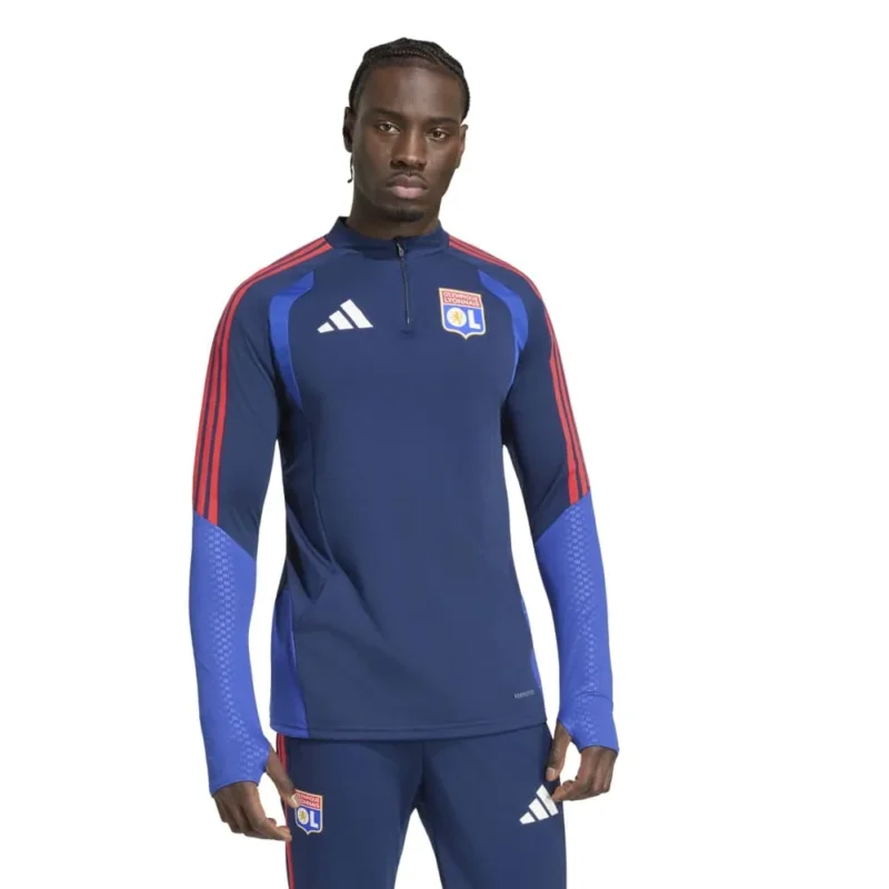 adidas Sweat à demi-zip Entraînement Olympique De Lyon 26/27 Tiro26 Competition Meilleure Vente