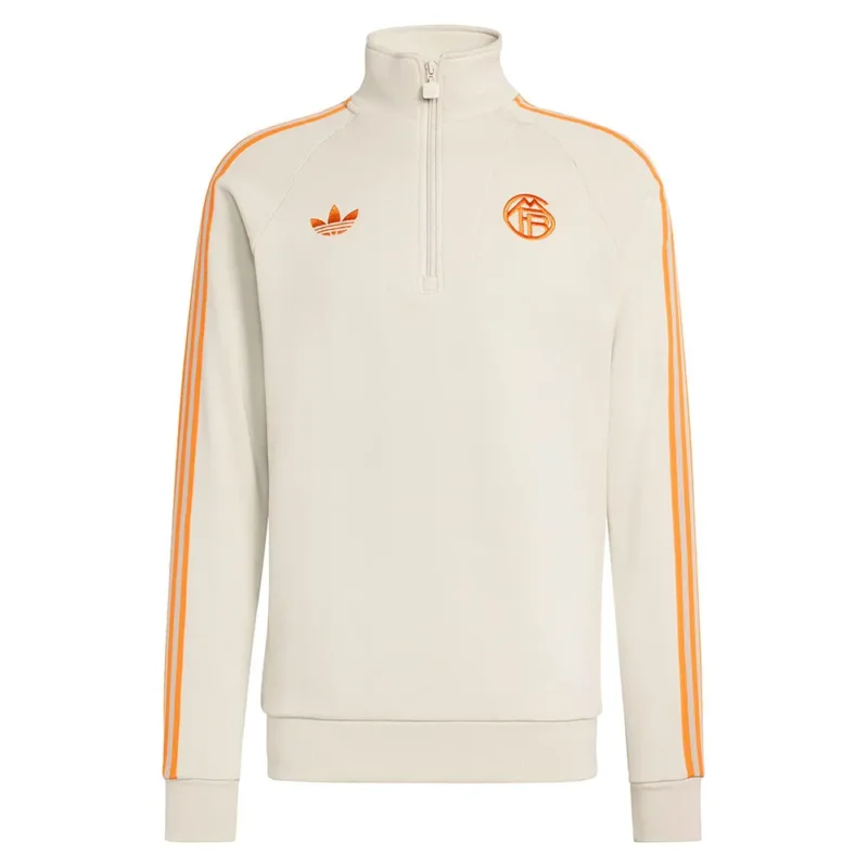 adidas Sweat à demi-zip FC Bayern Munich Originals Acheter Direct