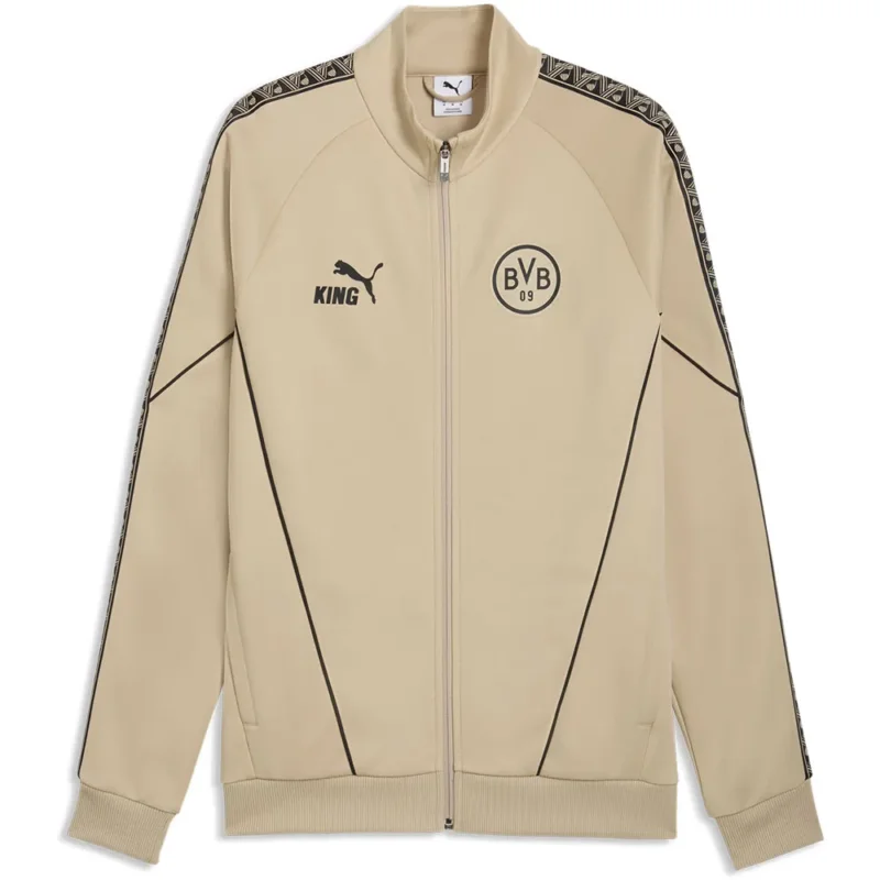 Pas Cher Puma Sweat-shirt à zip BVB Borussia Dortmund King Anthem