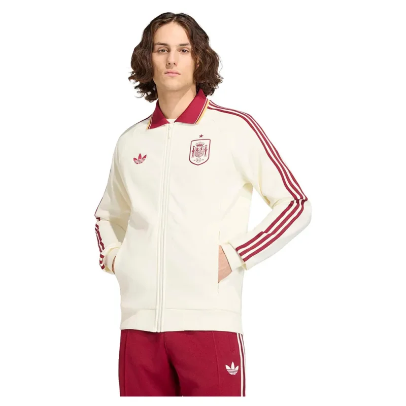 adidas Sweat-shirt à zip Spain Away Originals Offre Spéciale