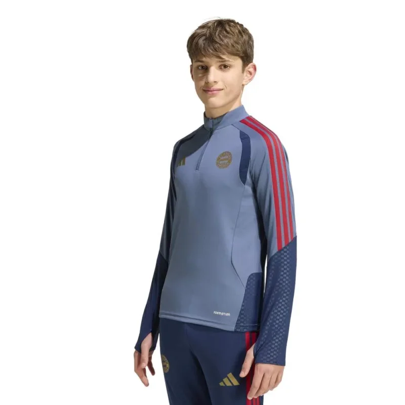 adidas Sweat-shirt junior à demi-zip Entraînement FC Bayern Munich 26/27 Tiro Nouvel Arrivage