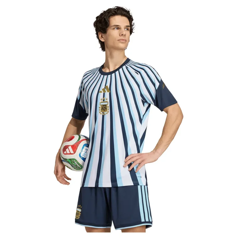 Dernière Chance adidas T-shirt à manches courtes Avant-match Argentina 26/27 Home