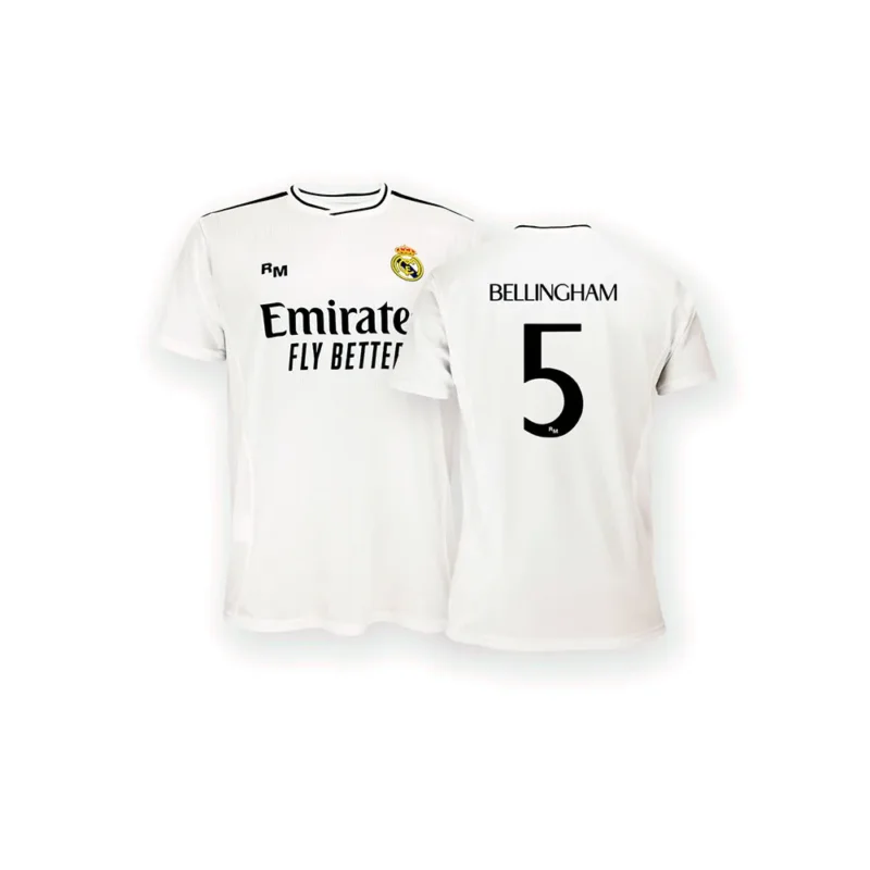 Offre Spéciale Real Madrid T-shirt à manches courtes Domicile 24/25 Bellingham