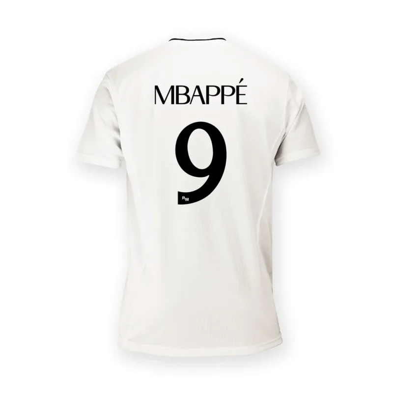 Real Madrid T-shirt à manches courtes Domicile 24/25 Mbappe Vente Directe