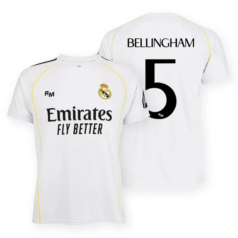 Authentique Real Madrid T-shirt à manches courtes Domicile 25/26 Bellingham