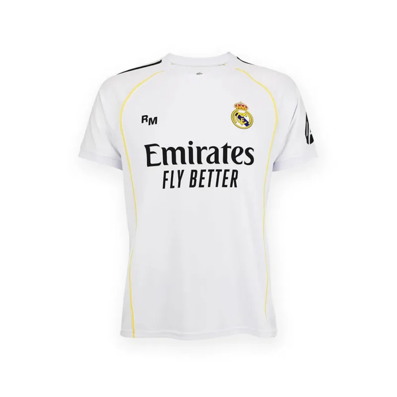 Real Madrid T-shirt à manches courtes Domicile 25/26 Mbappe Promotion Saisonnière