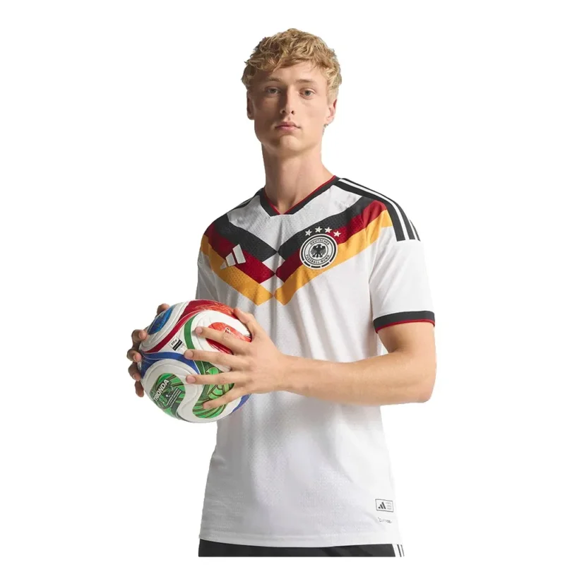adidas T-shirt à manches courtes Domicile Germany 26/27 Authentic Promotion Saisonnière